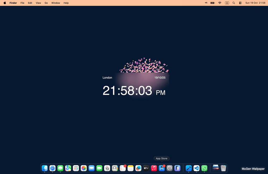MuGen Wallpaper Hero GIF